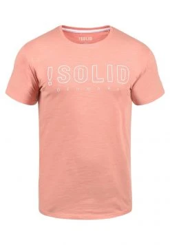 Top 10 🎁 SDSOLIDO - T-shirt Imprimé - Rose Dawn 🥰 -Solid Soldes 802de402b0dc4c3ba7150c6583846438