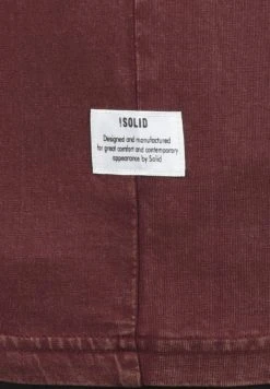 Sortie ✨ Solid SDPAT - Polo - Wine Red ❤️ -Solid Soldes 80effcbfe65541038963a64509de73cc