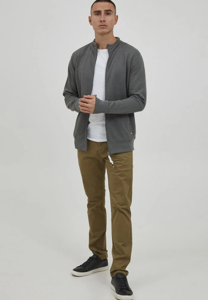 Meilleure vente 🥰 Solid SDKARIM - Gilet - Gray Melange 😍 2 Meilleure vente 🥰 Solid SDKARIM - Gilet - Gray Melange 😍 – Image 2