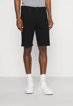 Meilleur prix 🎁 Solid RYDER - Short En Jean - Black Denim 😉