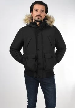 Nouveau 😉 Solid SDFRIO - Veste D'hiver - Black 🌟