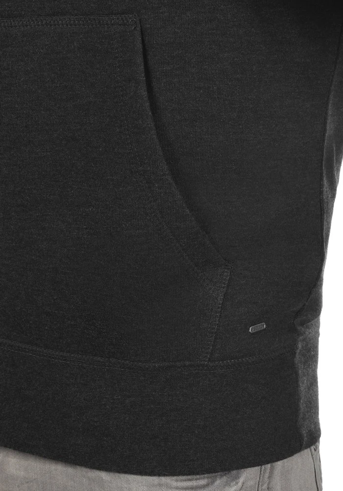 Meilleure vente ❤️ Solid SDBERTIZIP - Sweat à Capuche Zippé - Dark Grey 👏 6 Meilleure vente ❤️ Solid SDBERTIZIP - Sweat à Capuche Zippé - Dark Grey 👏 – Image 6