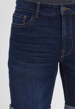 Bon marché 🛒 Solid SDMOYAT - Short En Jean - Dark Blue Denim ✔️ -Solid Soldes 85bbdab9ac384deebae13551a555edf8