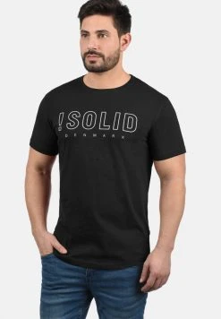 Vente flash 🔔 SDSOLIDO - T-shirt Imprimé - Black ⭐