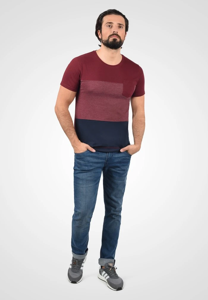 Les meilleures critiques de 👏 Solid SDMINGO - T-shirt Imprimé - Wine Red 🛒 2 Les meilleures critiques de 👏 Solid SDMINGO - T-shirt Imprimé - Wine Red 🛒 – Image 2