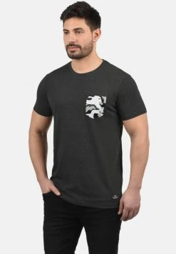 Meilleure affaire 😀 Solid SDCALVIN - T-shirt Imprimé - Dark Grey ✔️