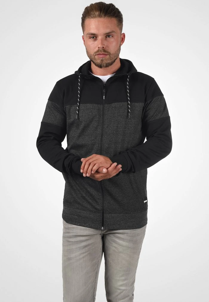 Grosses soldes 🤩 Solid SDBARIS - Sweat à Capuche Zippé - Black 👍 1 Grosses soldes 🤩 Solid SDBARIS - Sweat à Capuche Zippé - Black 👍