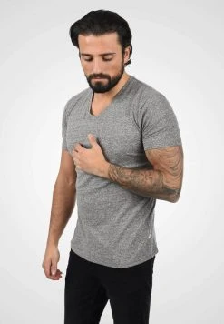 Meilleure affaire 🌟 Solid SDALARUS - T-shirt Imprimé - Grey Melange 🎉