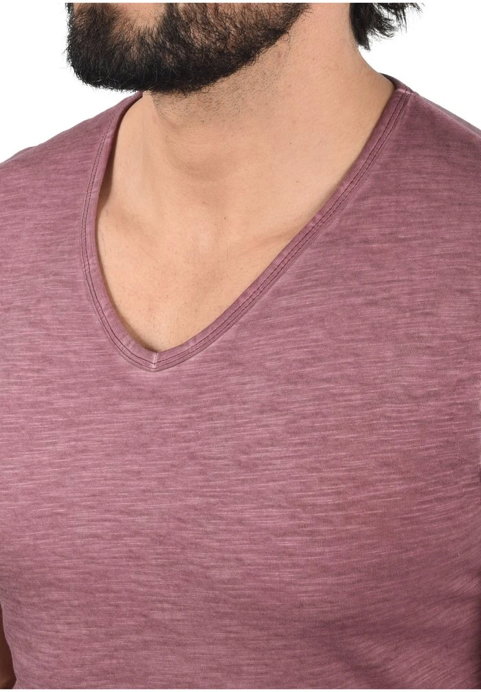 Grosses soldes 💯 Solid CONLEY - T-shirt Imprimé - Wine Red 🎉 4 Grosses soldes 💯 Solid CONLEY - T-shirt Imprimé - Wine Red 🎉 – Image 4