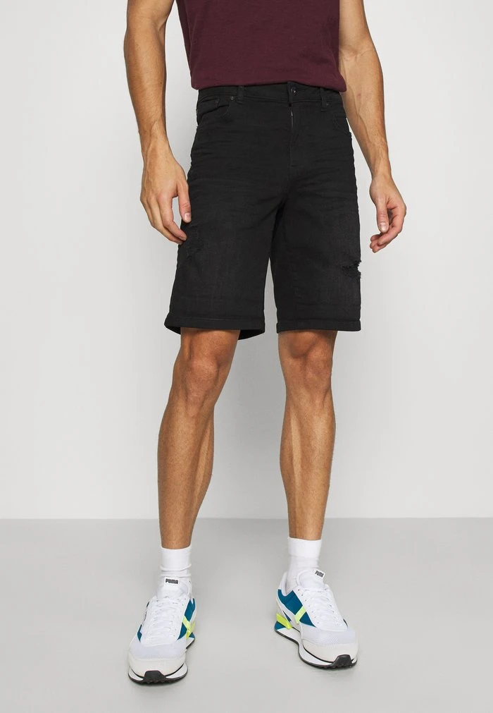 Sortie 🔔 Solid SDREGULAR - Short En Jean - Black 😉 1 Sortie 🔔 Solid SDREGULAR - Short En Jean - Black 😉