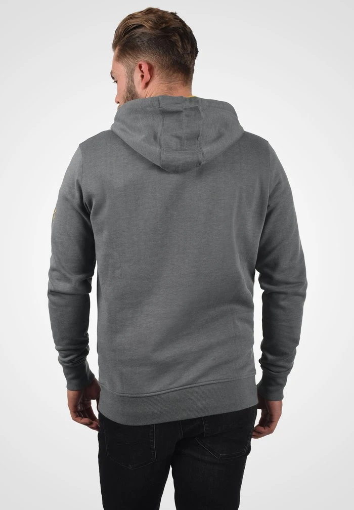 Budget 😉 Solid SDKENAN - Sweatshirt - Grey Melange 🔔 3 Budget 😉 Solid SDKENAN - Sweatshirt - Grey Melange 🔔 – Image 3