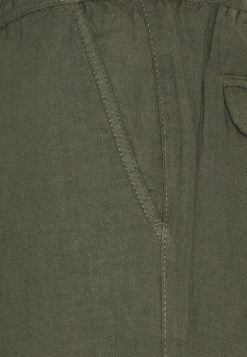 Remise 👏 Solid SDTRUC CUFF LINEN - Pantalon Classique - Ivy Green ✔️ -Solid Soldes 8aacf5f5cae5478cabbb3d784e8d0eea