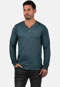 Grosses soldes ✨ Solid SDTINOX - T-shirt à Manches Longues - Blue ❤️