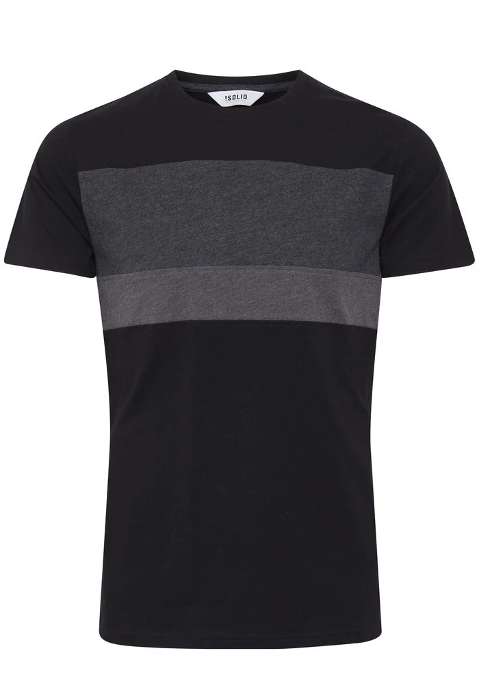 Sortie 🛒 Solid SDSASCHA - T-shirt Imprimé - Black 🎁 5 Sortie 🛒 Solid SDSASCHA - T-shirt Imprimé - Black 🎁 – Image 5