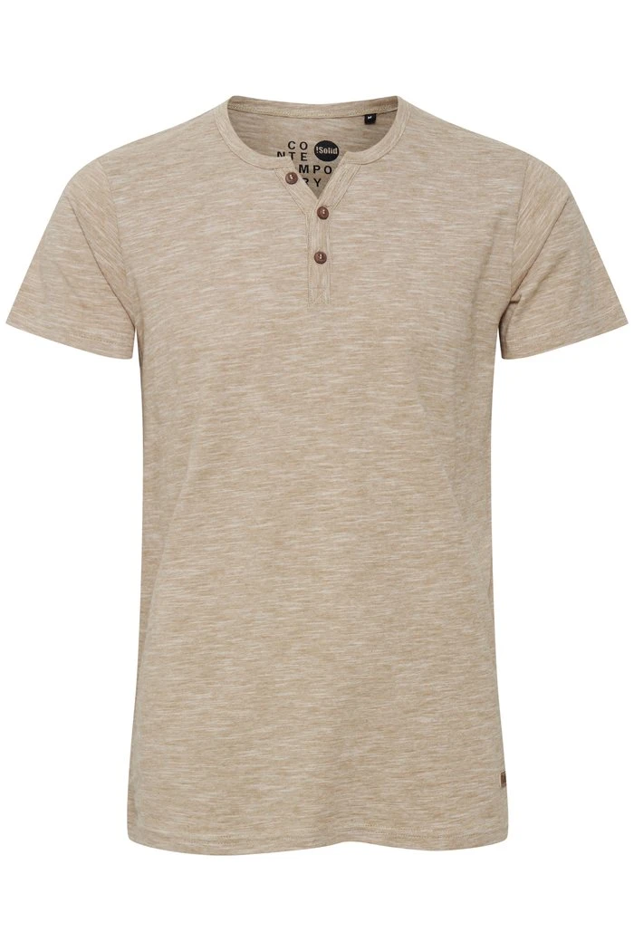 Vente flash 🤩 Solid SDSIGOS - T-shirt Basique - Sand ❤️ 5 Vente flash 🤩 Solid SDSIGOS - T-shirt Basique - Sand ❤️ – Image 5