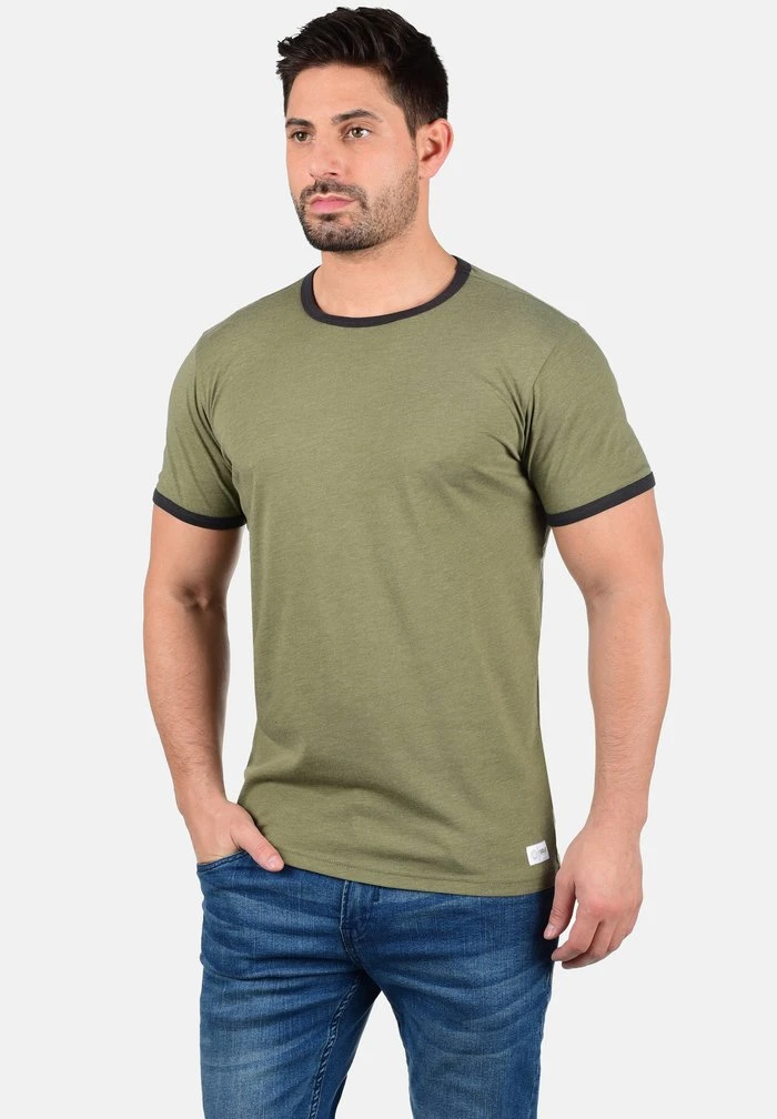 Sortie ✨ Solid SDMANOLDO - T-shirt Imprimé - Ivy Green 🥰 1 Sortie ✨ Solid SDMANOLDO - T-shirt Imprimé - Ivy Green 🥰