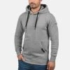 Offres 🤩 Solid SDTRIP - Sweat à Capuche - Grey Melange 😉