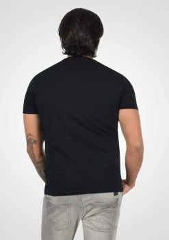 Remise 😉 Solid SDTEE - T-shirt Imprimé - Black 🎁 8 Remise 😉 Solid SDTEE - T-shirt Imprimé - Black 🎁 -Solid Soldes 8ca074ee61234b15bd7d36803a496467