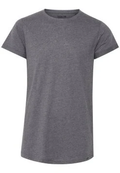 Meilleur prix 🧨 Solid SDLONGO - T-shirt Basique - Grey Melange ❤️ -Solid Soldes 90d5574fbc674607bde17d9dca2aa2d8