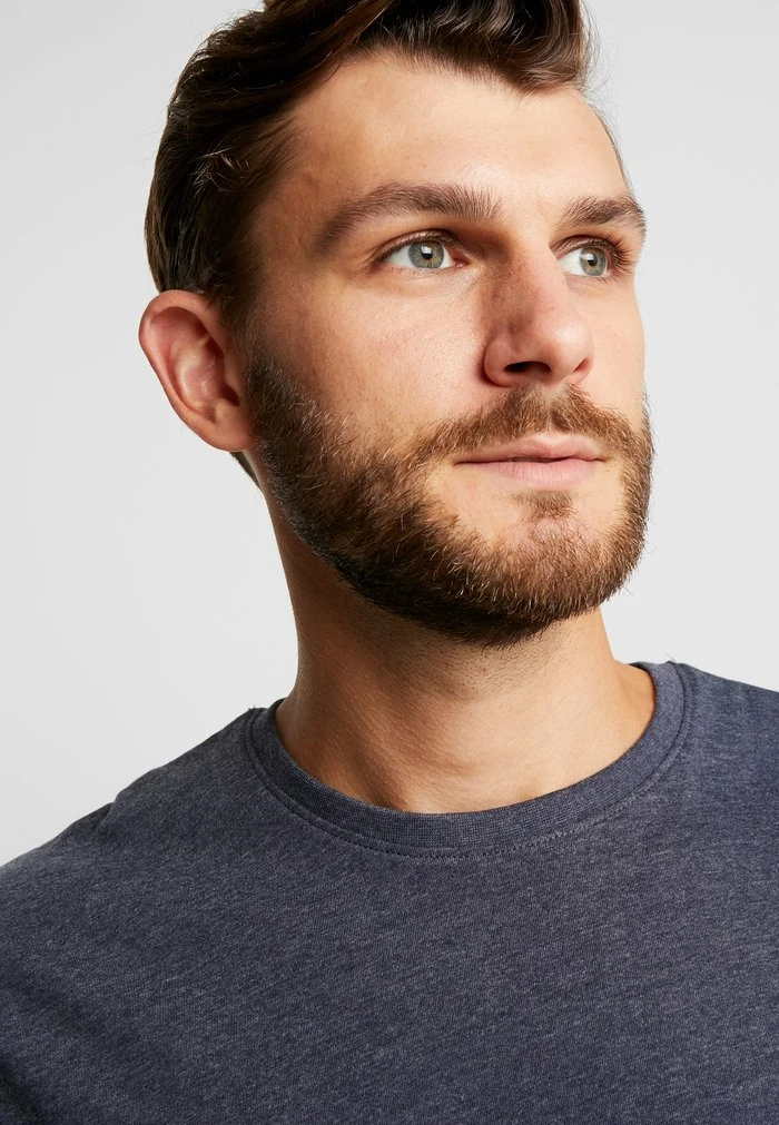 Meilleure vente 😉 Solid SDROCK - T-shirt Basique - Navy Melange 🌟 4 Meilleure vente 😉 Solid SDROCK - T-shirt Basique - Navy Melange 🌟 – Image 4