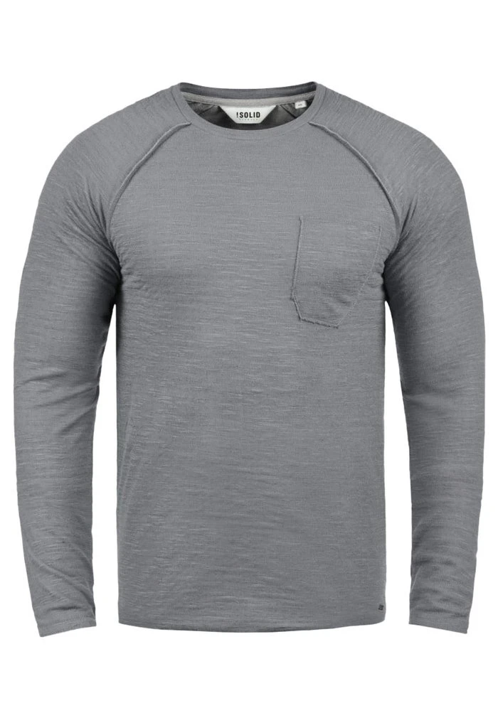 Offres 😀 Solid SDDON - Sweatshirt - Mid Grey 😀 4 Offres 😀 Solid SDDON - Sweatshirt - Mid Grey 😀 – Image 4