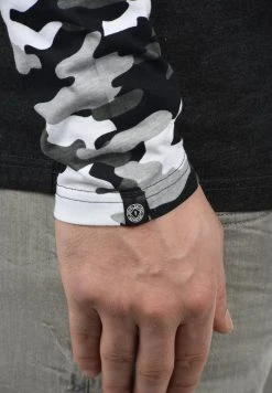 Budget ✨ Solid SDCAJUS - T-shirt à Manches Longues - Dark Grey 🤩 -Solid Soldes 9530f2269f9648058b70d99f5359ab46