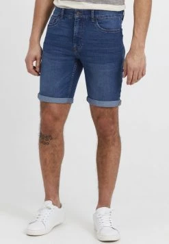 Le moins cher 🛒 Solid SDMOYAT - Short En Jean - Middle Blue Denim 👍