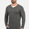 Meilleur prix 🌟 Solid SDDORIANO - T-shirt à Manches Longues - Grey ⌛