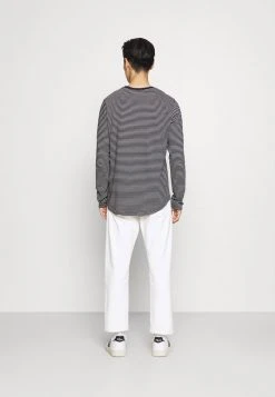 Coupon 🔔 Solid SDVERNARD TEE LS 21106124 - T-shirt à Manches Longues - Insignia Blue 👍