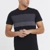 Sortie 🛒 Solid SDSASCHA - T-shirt Imprimé - Black 🎁