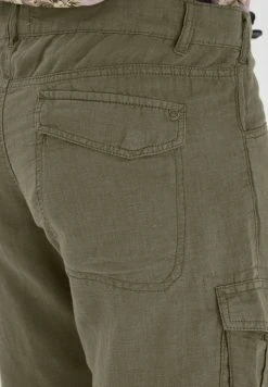 Budget 🥰 Solid SDPOVL CARGO LINEN - Short - Ivy Green 🧨 -Solid Soldes 96ace5112c684c69b7ed43c518bae96f