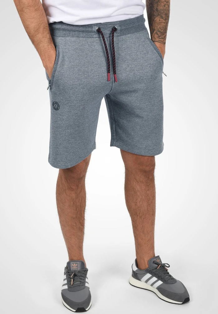 Meilleure affaire 💯 Solid RAFIK - Short - Insignia Blue Melange 👏 2 Meilleure affaire 💯 Solid RAFIK - Short - Insignia Blue Melange 👏 – Image 2