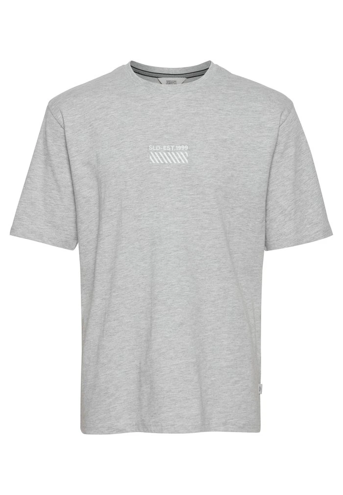 Vente flash 🧨 Solid T-shirt Imprimé - Light Grey Melange ✔️ 6 Vente flash 🧨 Solid T-shirt Imprimé - Light Grey Melange ✔️ – Image 6