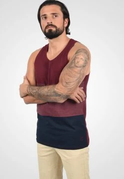 Meilleur prix ✨ Solid MINHO - Débardeur - Wine Red ⭐