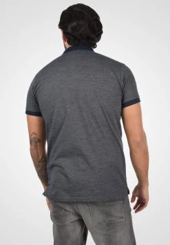 Nouveau ❤️ Solid SDNEDAL - Polo - Insignia Blue Melange ⌛ -Solid Soldes 9a4900ace9d44ec4a05b5fed17847084