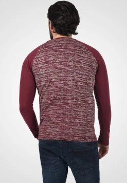 Remise 🛒 Solid SDMEVAN - T-shirt à Manches Longues - Wine Red 🥰 -Solid Soldes 9ab59a2a72584d77ac1908f5f4f5db84
