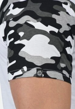 Meilleure affaire ❤️ Solid SDCAHIL - T-shirt Imprimé - White Grey Marl 🧨 -Solid Soldes 9b56d568ba474f8382d2a02bd0e917aa