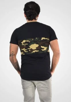 Sortie 🤩 Solid SDCALLUX - T-shirt Imprimé - Black Dusty 👍 -Solid Soldes 9b88ffdb0d6e4530b04ae9a624fc4ec7