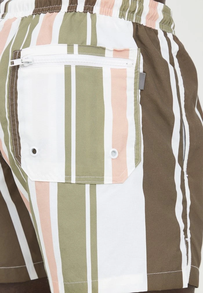 Grosses soldes ✨ Solid SDHART STRIPE - Short De Bain - Coral Cloud 🤩 4 Grosses soldes ✨ Solid SDHART STRIPE - Short De Bain - Coral Cloud 🤩 – Image 4