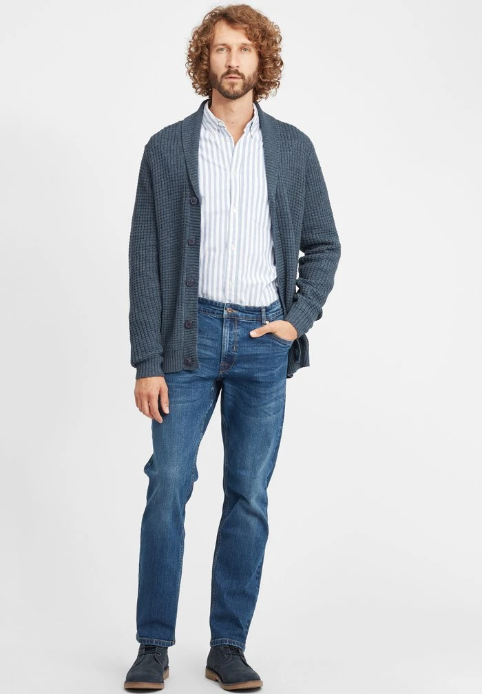 De gros ⌛ Solid SDMARAPA - Gilet - Insignia Blue Melange 💯 2 De gros ⌛ Solid SDMARAPA - Gilet - Insignia Blue Melange 💯 – Image 2