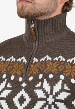 Sortie ✔️ Solid SDNORWIN - Pullover - Dark Brown 🌟 -Solid Soldes 9cf1e69c37c445ea8abdc6e3d17d95b5