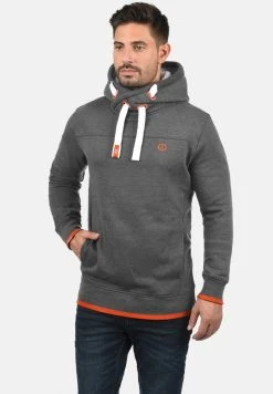 Remise ✔️ Solid SDBENJAMINHOOD - Sweat à Capuche - Light Grey 👍
