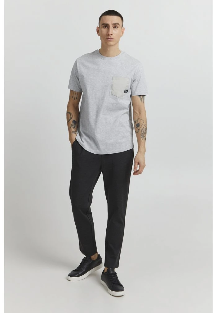 Les meilleures critiques de ✨ Solid SDBASTO - T-shirt Imprimé - Light Grey Melange ✨ 2 Les meilleures critiques de ✨ Solid SDBASTO - T-shirt Imprimé - Light Grey Melange ✨ – Image 2