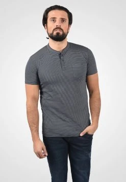 Grosses soldes ⌛ Solid SDALFI - T-shirt Imprimé - Insignia Blue Melange 👍