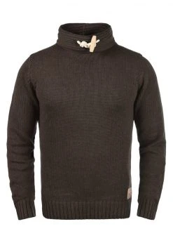 Meilleur prix 🤩 Solid SDPIZI - Pullover - Coffee 💯 -Solid Soldes 9e0add890e234460bfea5f9c6663815d