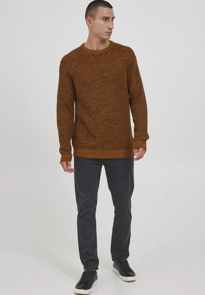 Vente flash 😉 Solid SDTEX 21105721 - Pullover - Roasted Pecan 😀 2 Vente flash 😉 Solid SDTEX 21105721 - Pullover - Roasted Pecan 😀 – Image 2