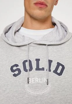 Budget ⌛ Solid SDVARESH HOOD - Sweatshirt - Light Grey Melange 🤩 -Solid Soldes 9f86798f21824d5dbec4a488bd1fbdfe