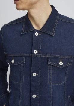 Budget ✨ Solid Veste En Jean - Dark Blue Denim 💯 -Solid Soldes 9fec7276a97d4ef39a68caa64baef281