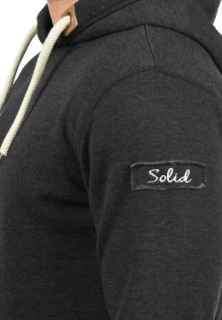 Promo 🎉 Solid SDTRIPHOOD - Sweat à Capuche - Grey ❤️ -Solid Soldes a0425e63db144ebb9a90a2b42c733bc2