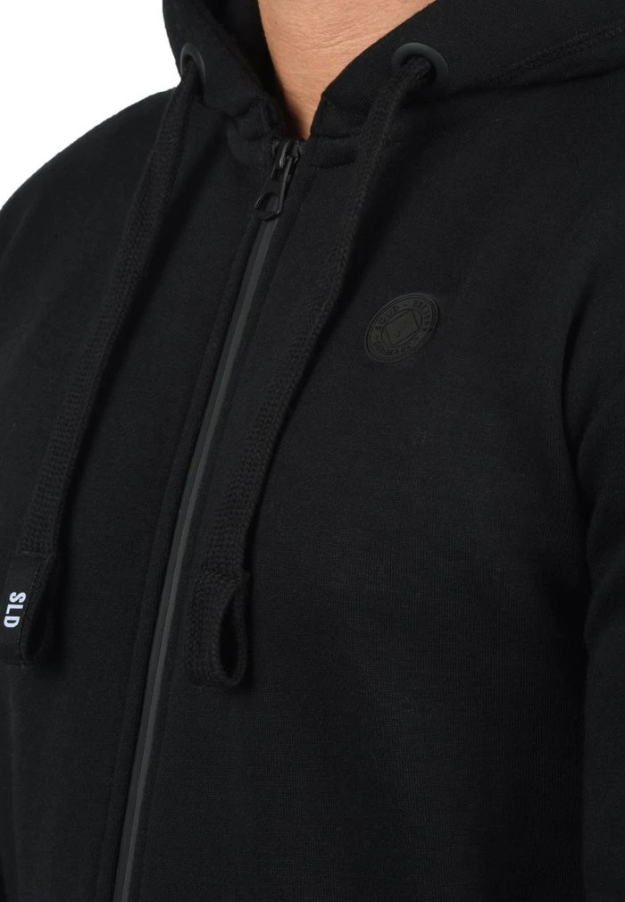 Sortie ✔️ Solid SDBENE - Sweat à Capuche Zippé - Black ⌛ 4 Sortie ✔️ Solid SDBENE - Sweat à Capuche Zippé - Black ⌛ – Image 4
